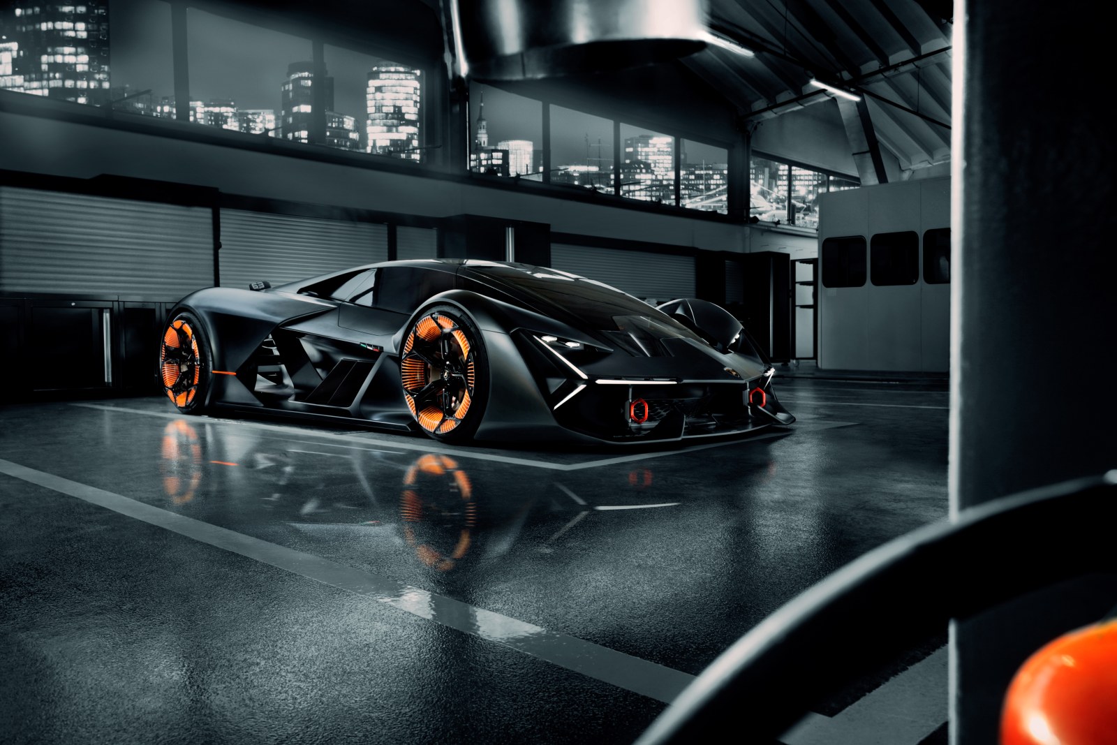 Lamborghini Terzo Millennio 2019, a landscape cars wallpaper