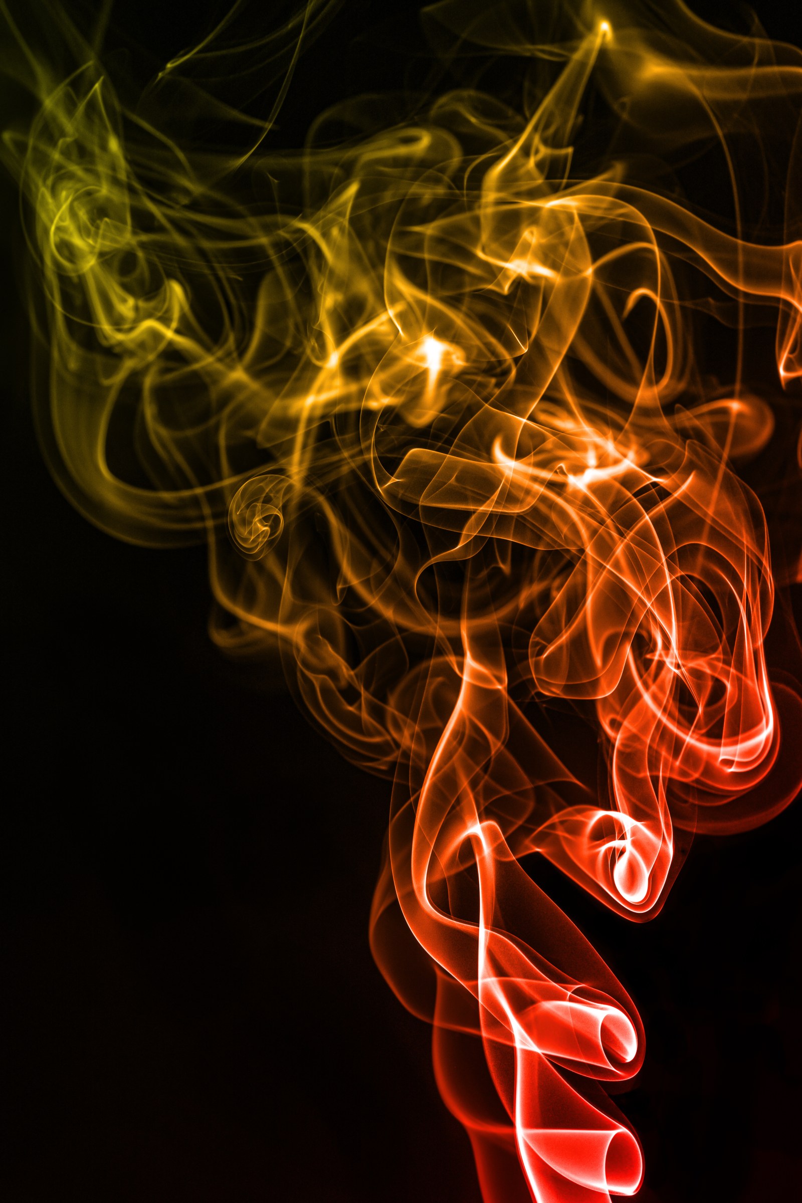 Colorful Smoke Abstraction — Abstract wallpaper