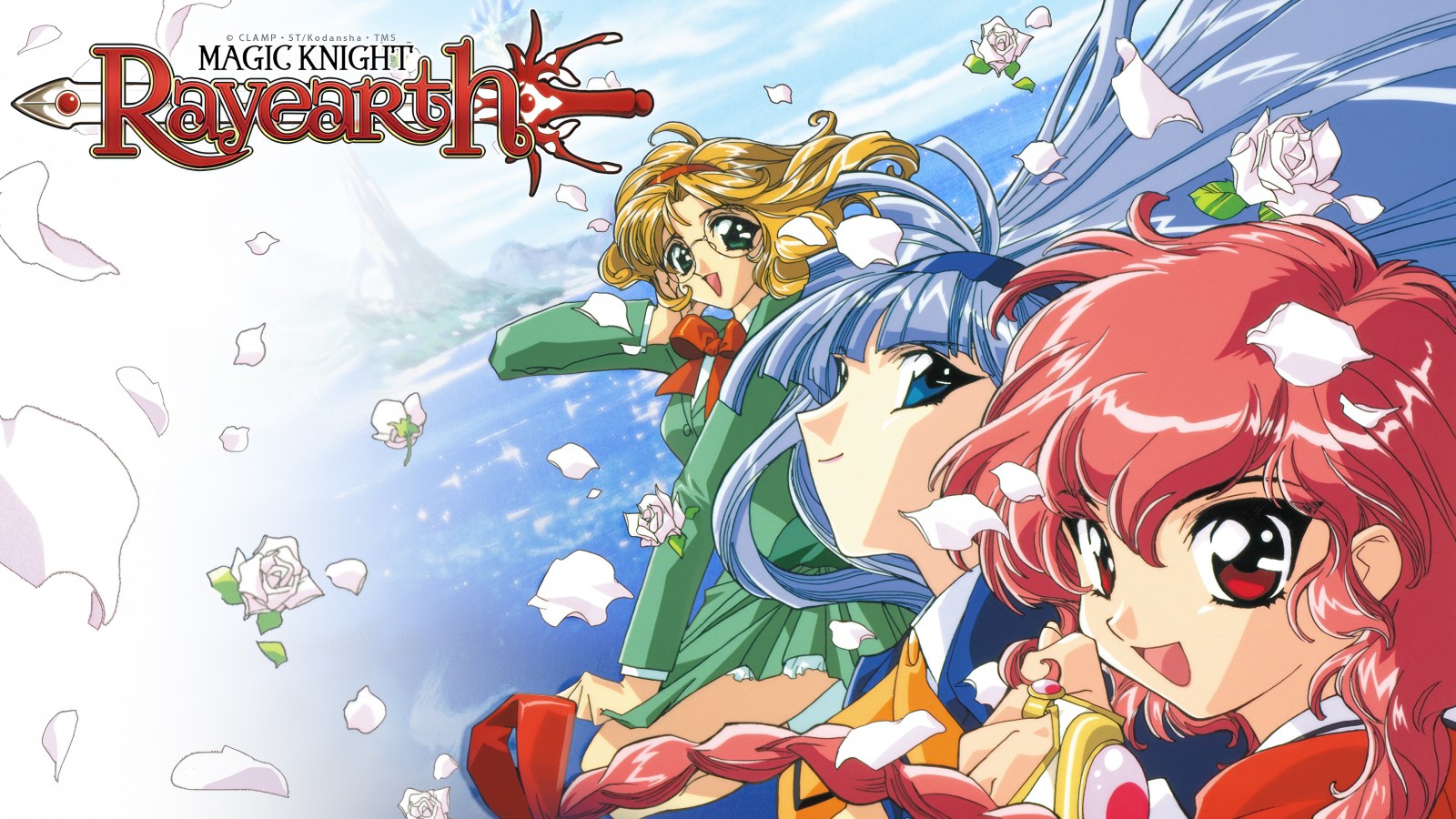 View of Magic Knight Rayearth Desktop Background — Anime wallpaper