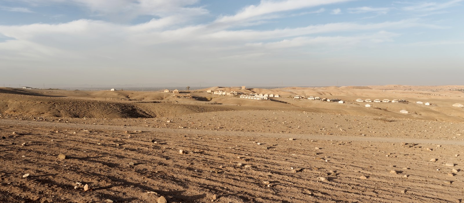 Agafay Desert Village View — Desert wallpaper