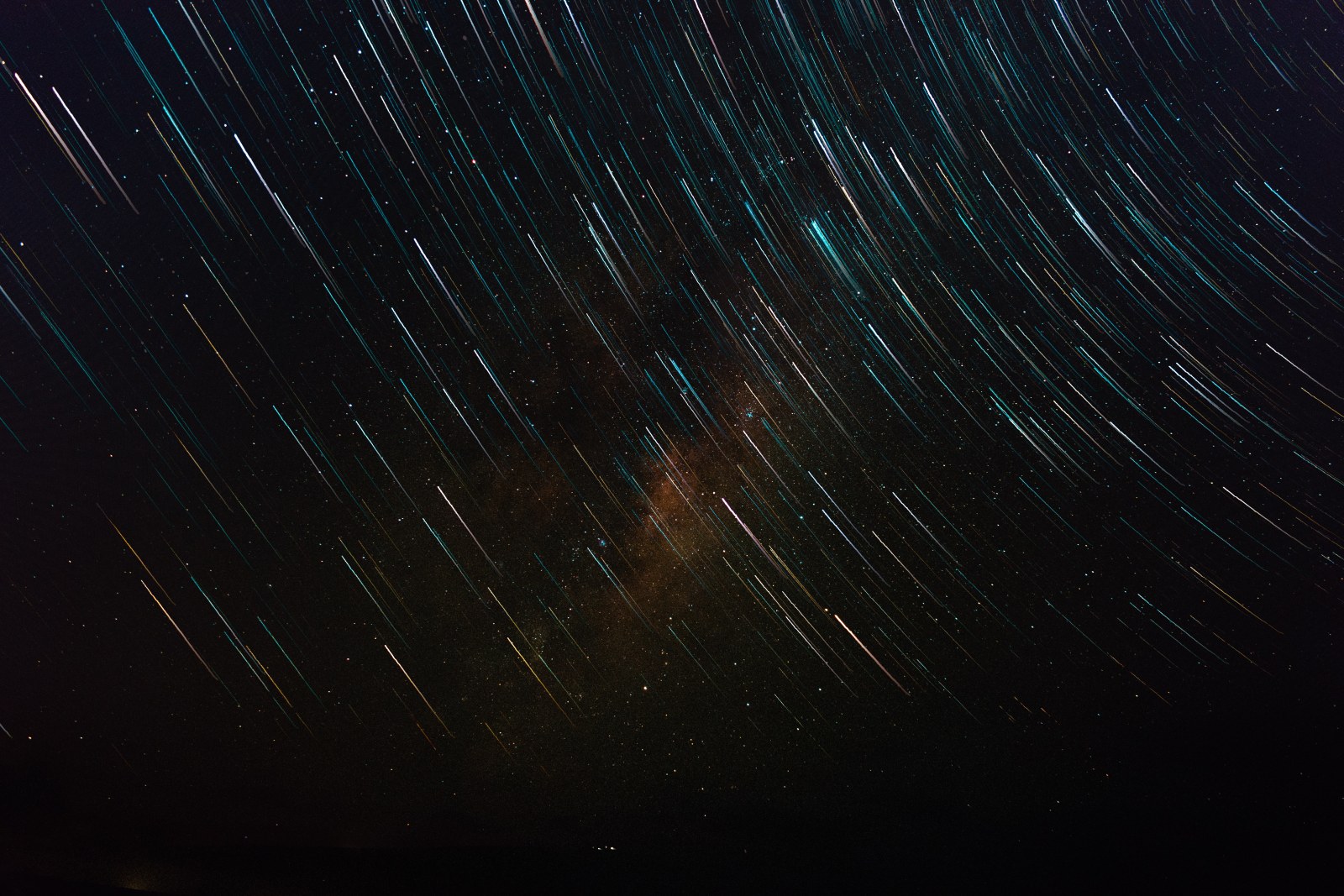 Nighttime Star Trails with Sky — Night Sky wallpaper