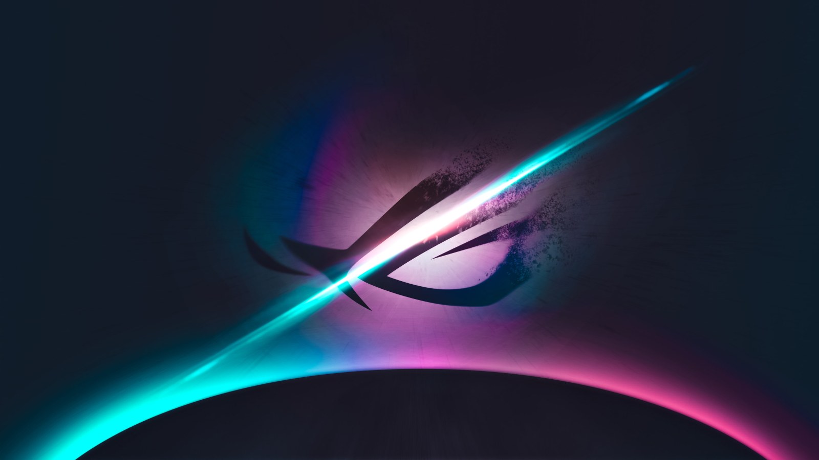 Neon Purple — Dolphin & Halo — City wallpaper