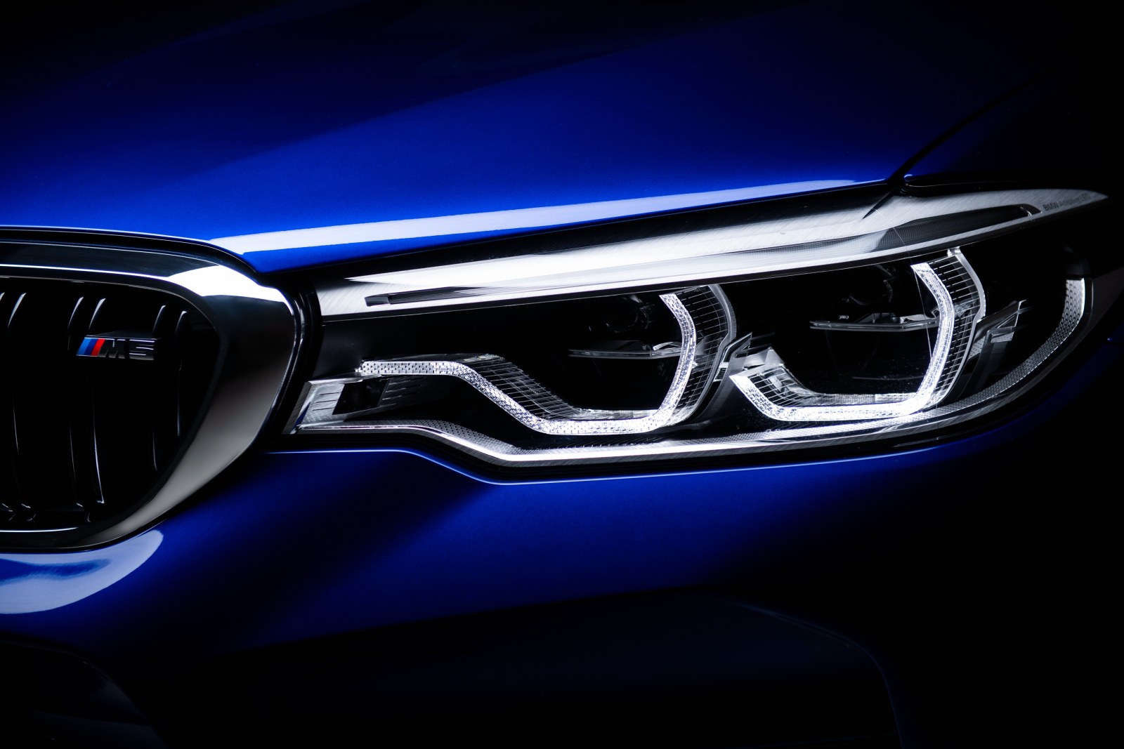 Bmw M5 Led Headlights 2019 Wallpaper — Cars wallpaper