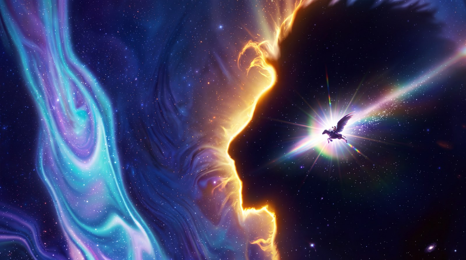 Narnia Magician Nephew Cosmic Creation — Fantasy wallpaper