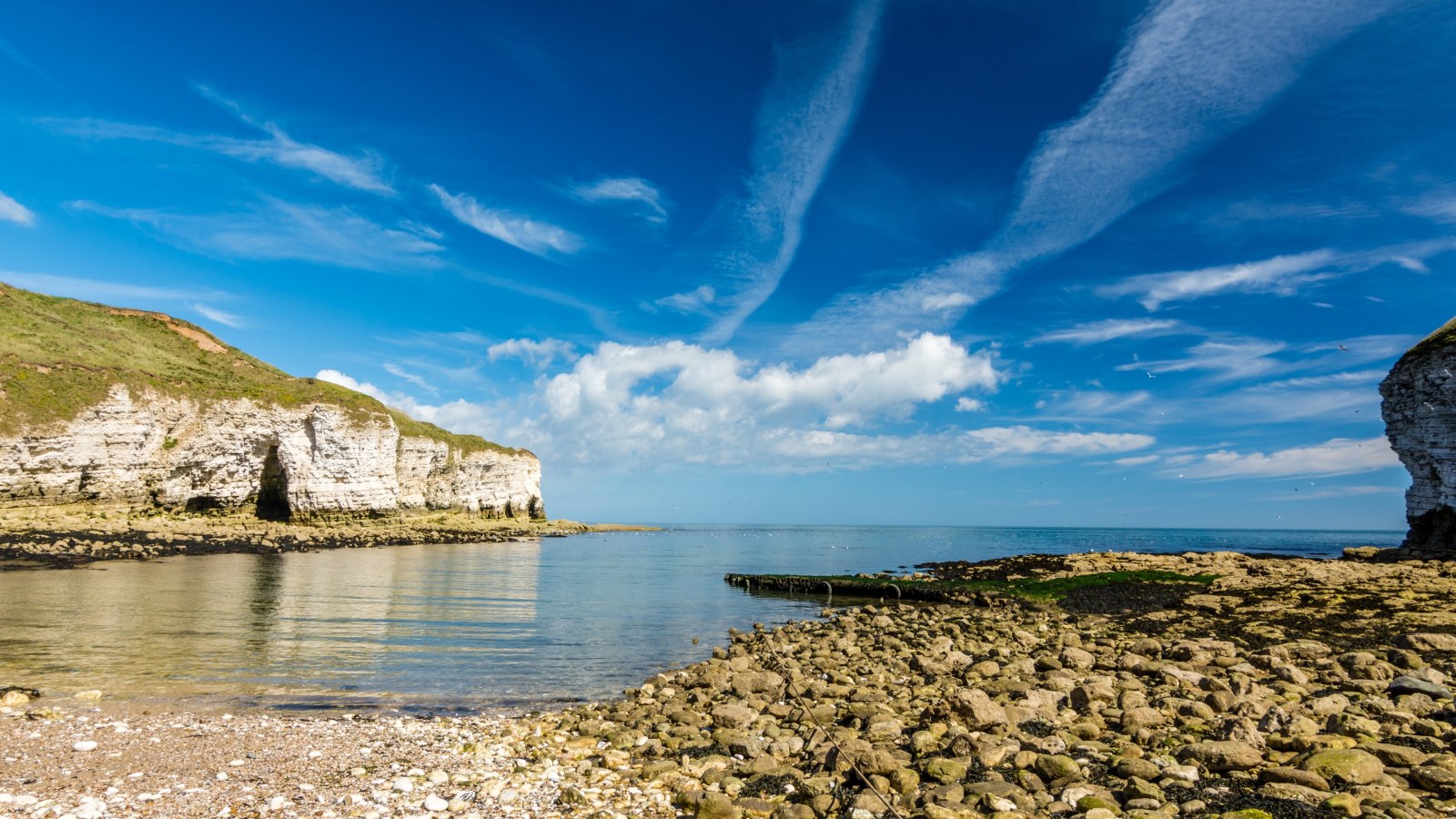 Azure Rocky Coast — Nature wallpaper