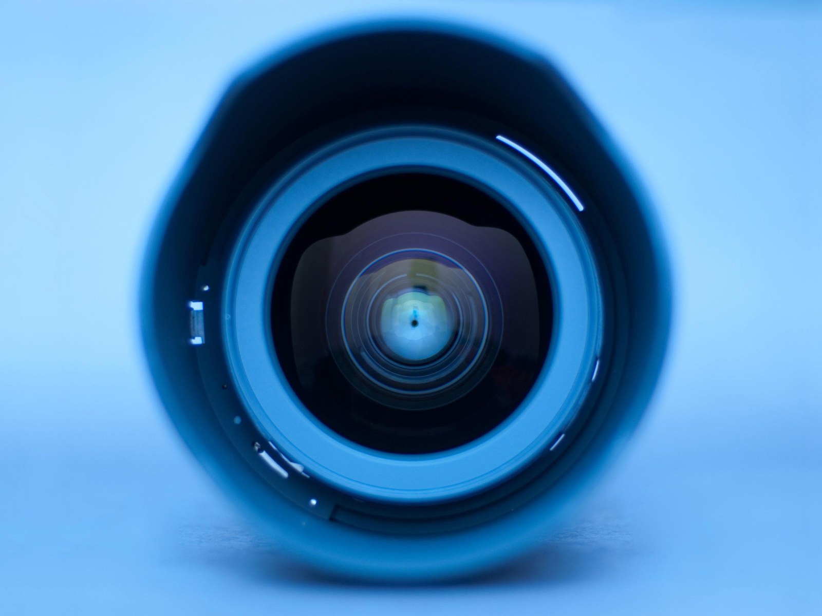 Camera Lens Eye Blue Zoom Wallpaper — Technology wallpaper