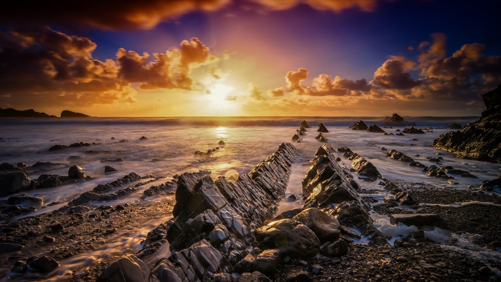 Sunset Scene — Nature wallpaper