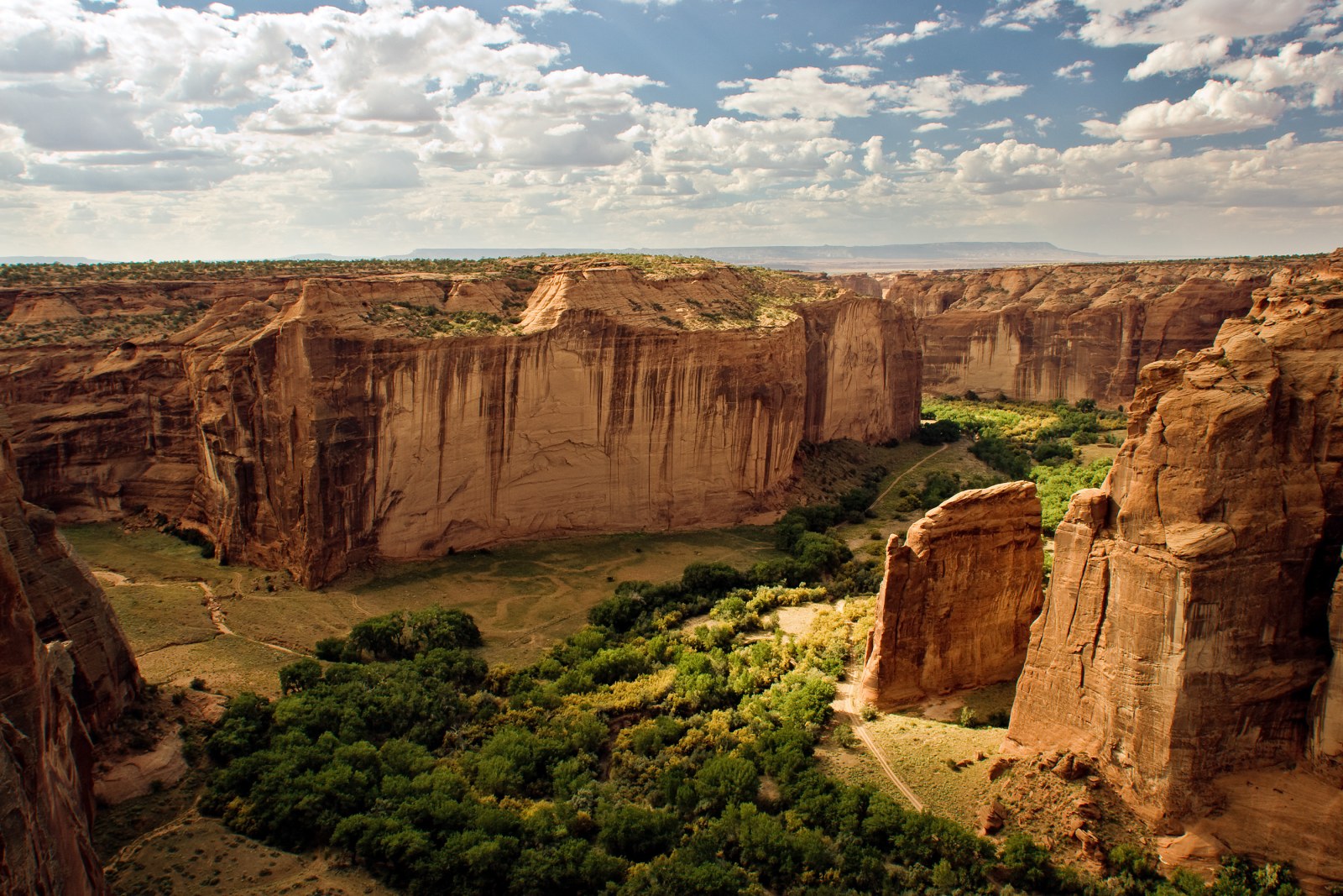River Winding Through a Desert Canyon Wallpaper — Nature wallpaper