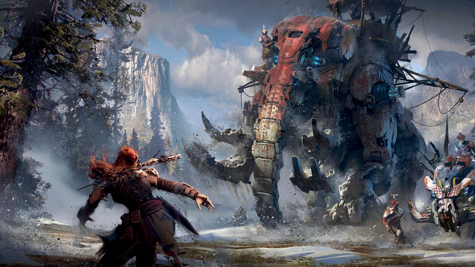 Aloy in Horizon Zero Dawn — Games wallpaper