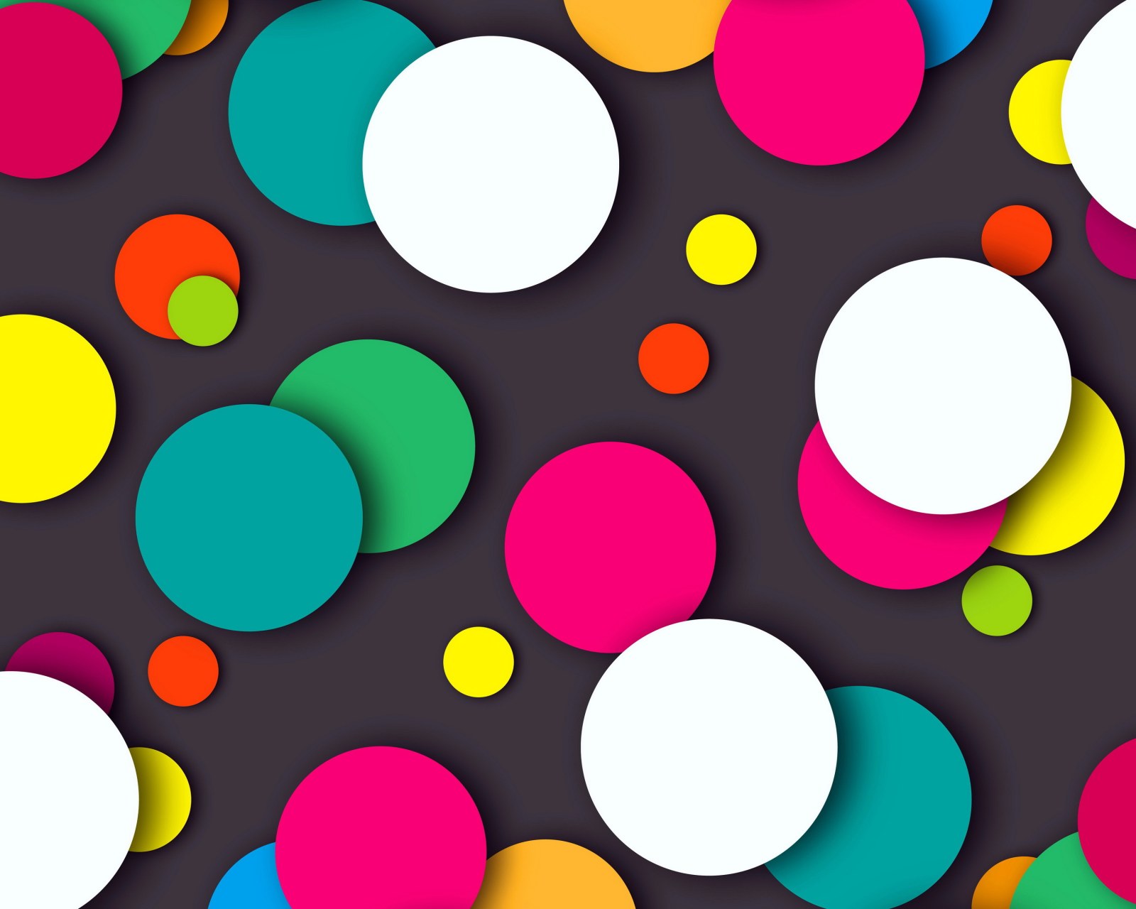 Colorful Dots Multicolor Wallpaper — Abstract wallpaper