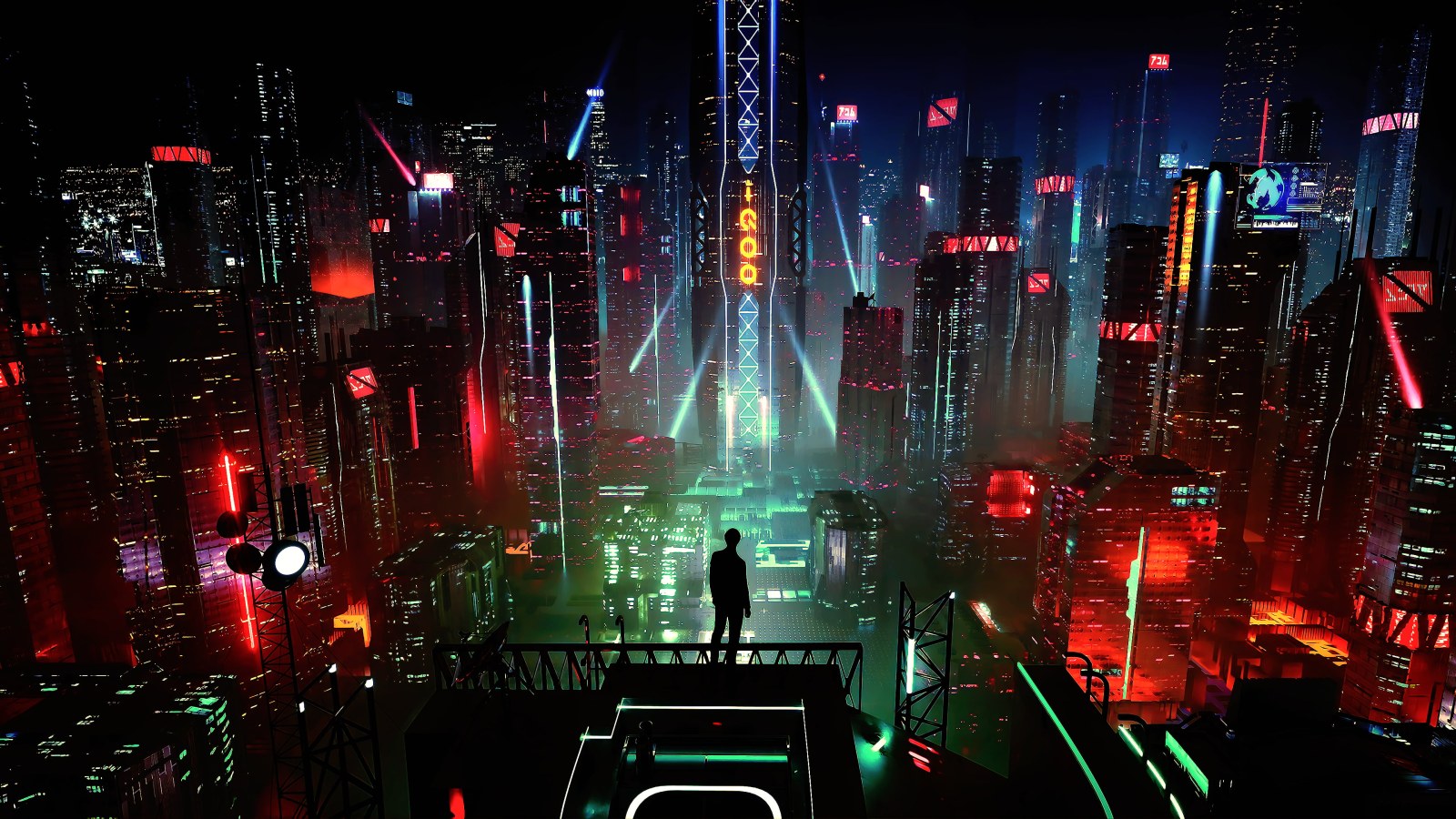 Moody Cityscape 4K Wallpaper — City wallpaper