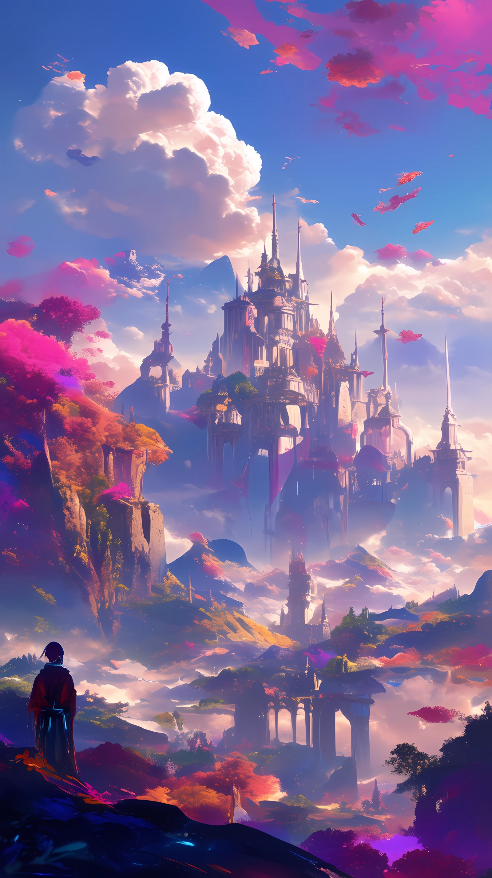Castle 4K Wallpaper 4K Wallpaper — Anime wallpaper