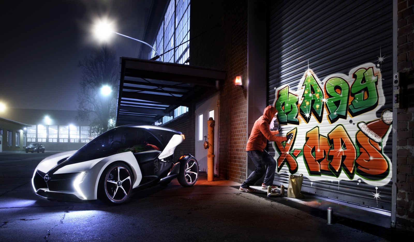 Opel Rak E Electric Cars Concept Cars Merry Xmas Wallpaper — Cars wallpaper