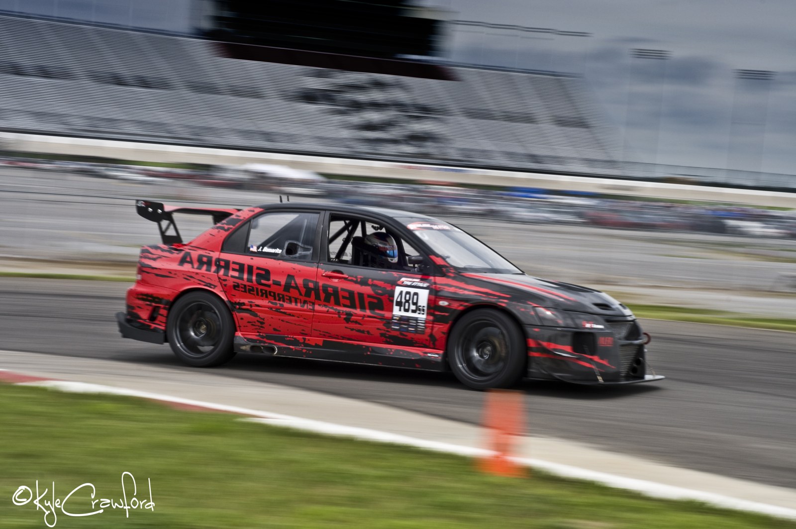 Touring Race Car on the Track — Cars wallpaper