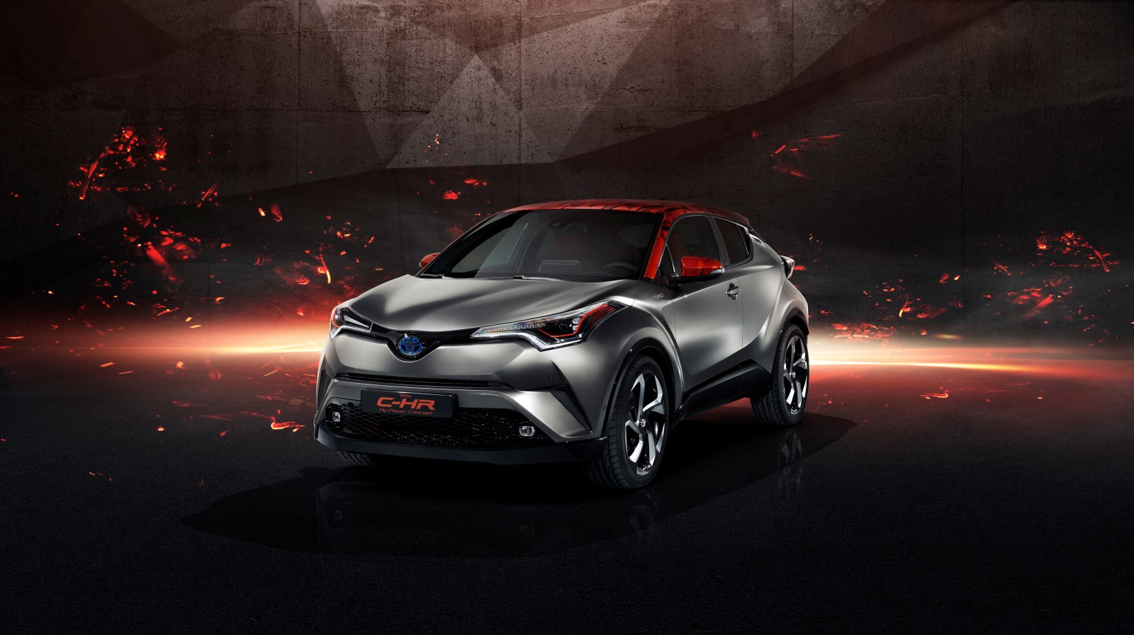 Toyota C Hr Hy Power Concept Frankfurt Motor Show 2017 Wallpaper — Cars wallpaper