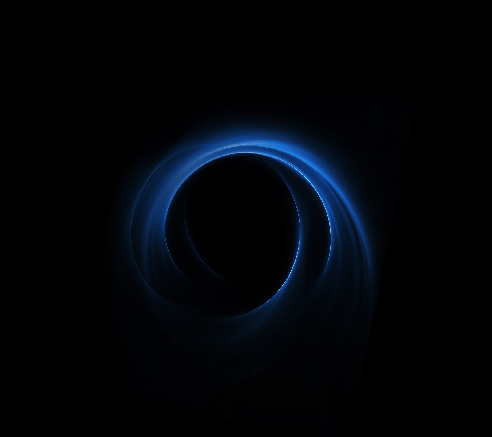 Dark Spiral Blue Huawei Honor V8 Wallpaper — Abstract wallpaper