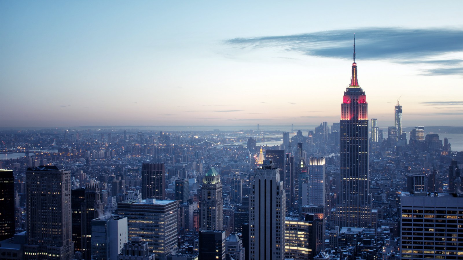 Classic Metropolis Skyline 4K Wallpaper — City wallpaper