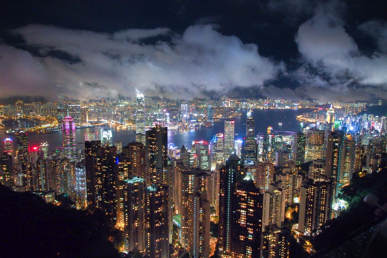 Nighttime Cityscape 4K Wallpaper — City wallpaper