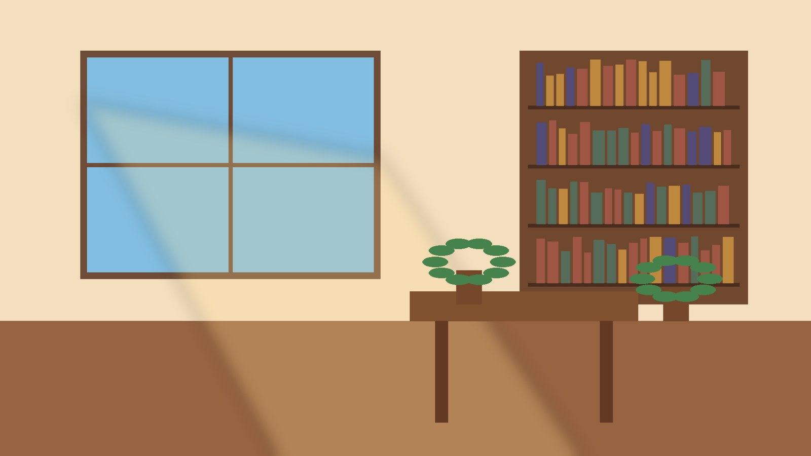 Cozy Sunlit Anime Room 4K Wallpaper — Anime wallpaper