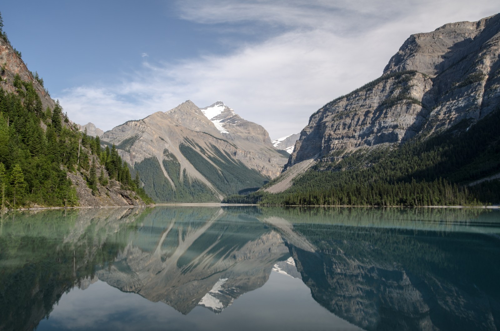 Lake Kinney mit Mount Whitehorn — Nature wallpaper