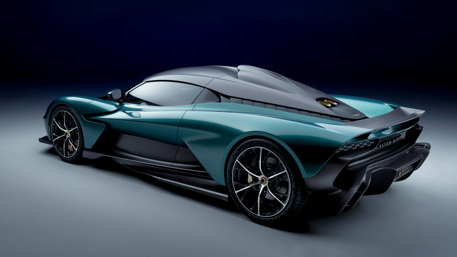 Teal Hypercar Rear Quarter — Cars wallpaper