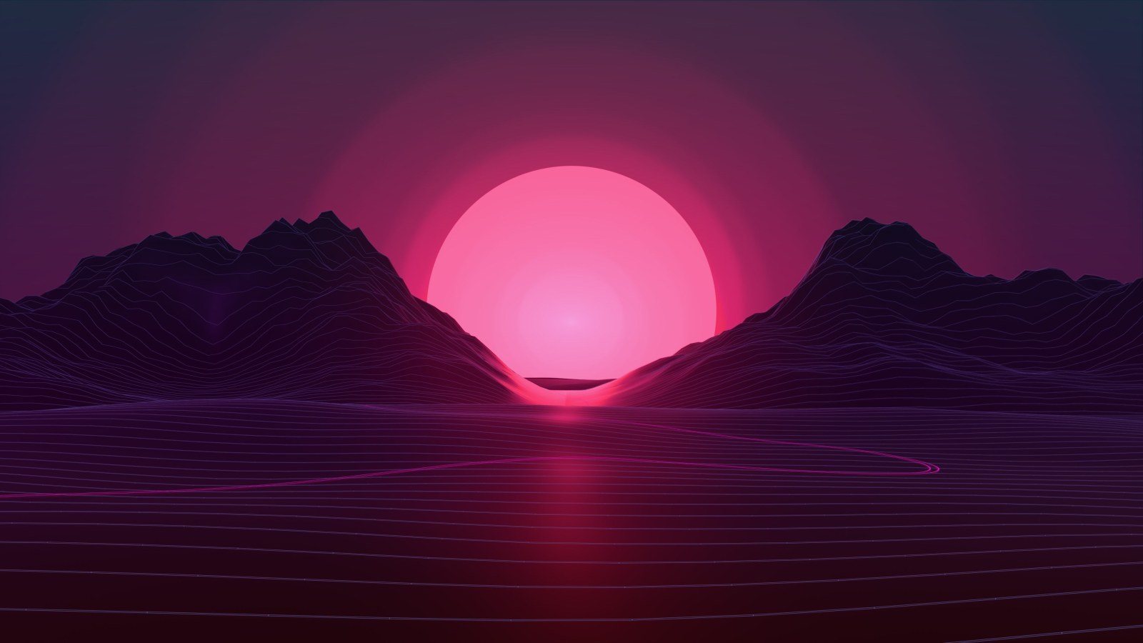 Sunrise Scene — Nature wallpaper