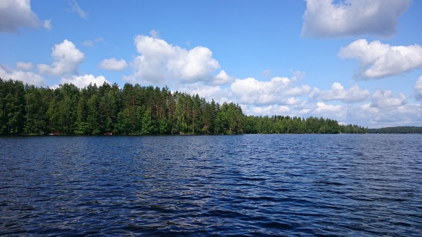 Finnish Lake Reflection — Nature wallpaper