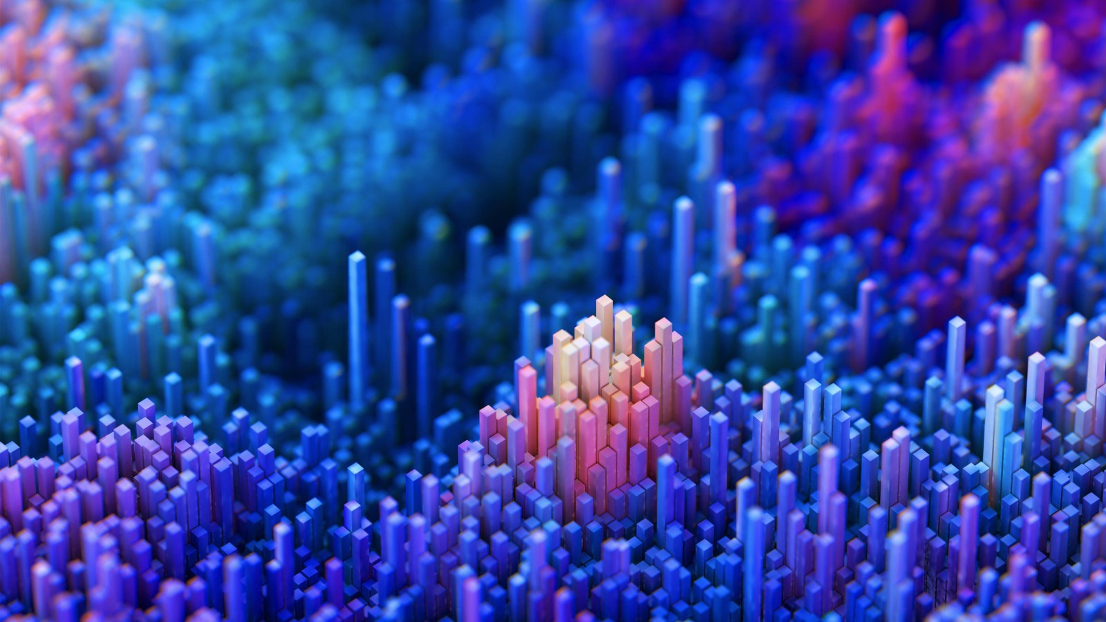 Blue and Purple Abstract Bars Wallpaper — Abstract wallpaper