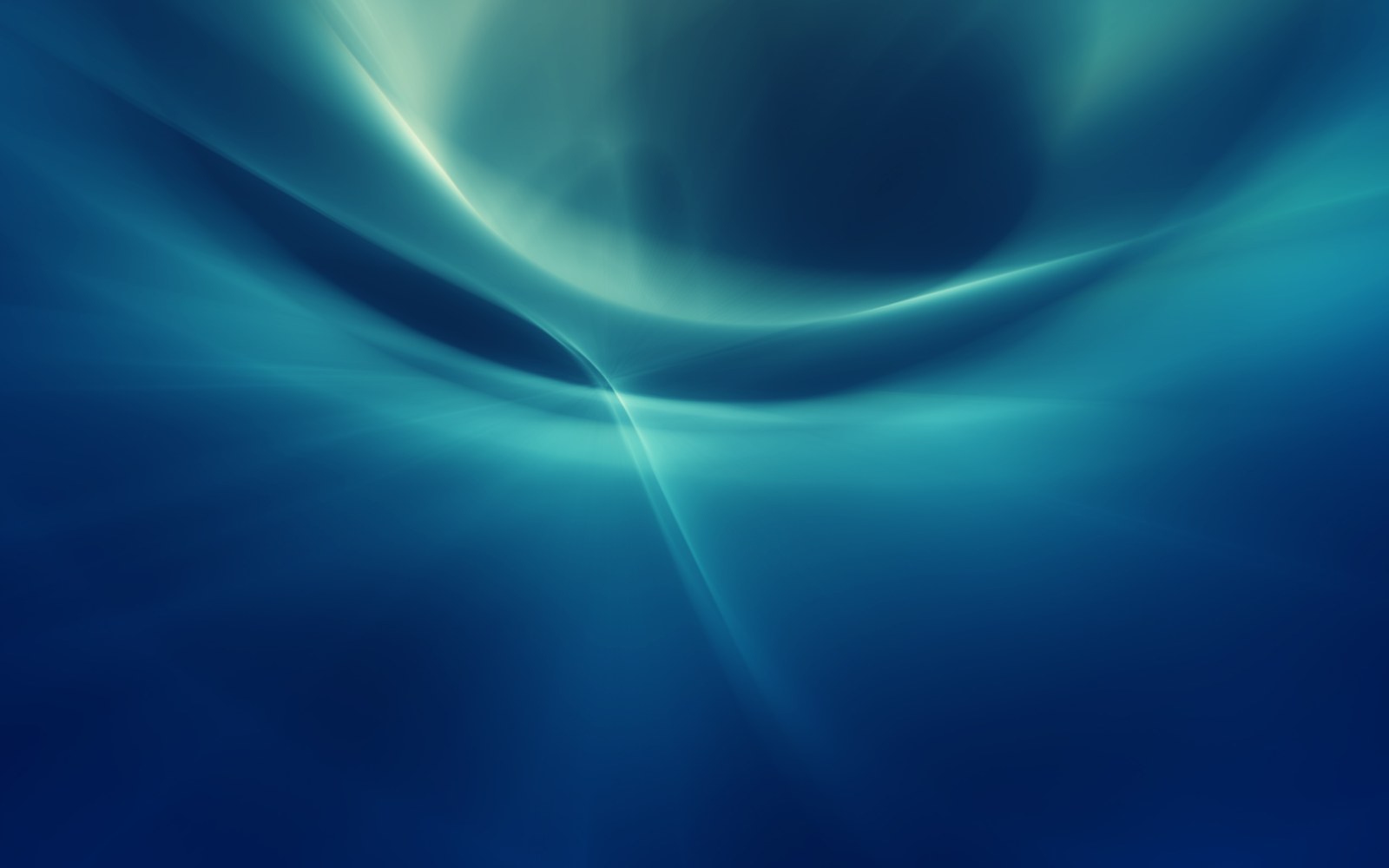 Curves Aqua Blue Wallpaper — Abstract wallpaper