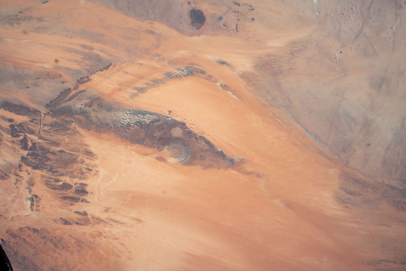 Richat Structure from Orbit — Earth from Space wallpaper