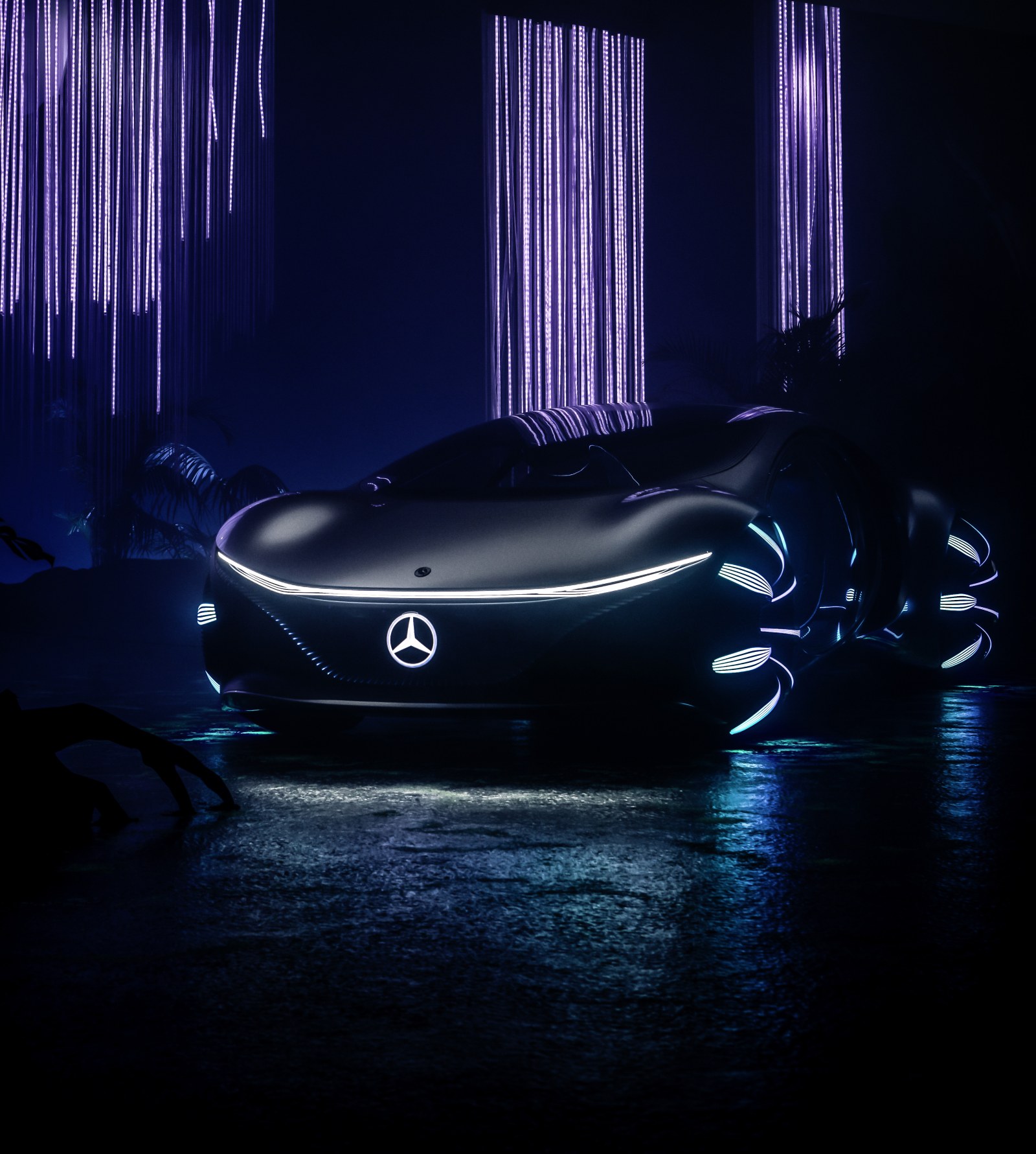 Mercedes Benz Vision Avtr 2020 (cars, portrait)