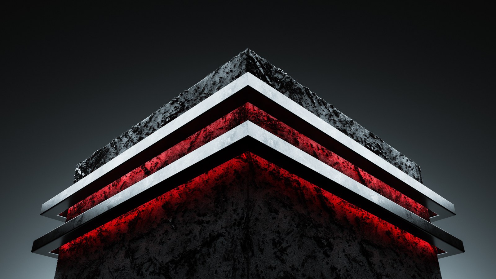 Cube Energy Architecture 3D Modern Wallpaper — Abstract wallpaper