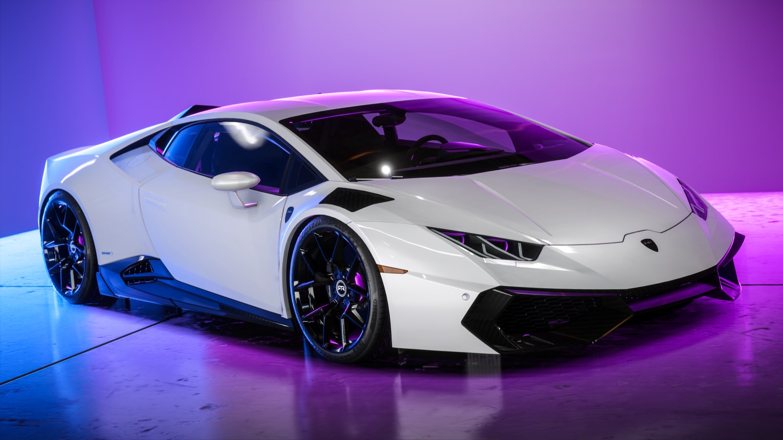 Lamborghini Neon Wallpaper — Cars wallpaper