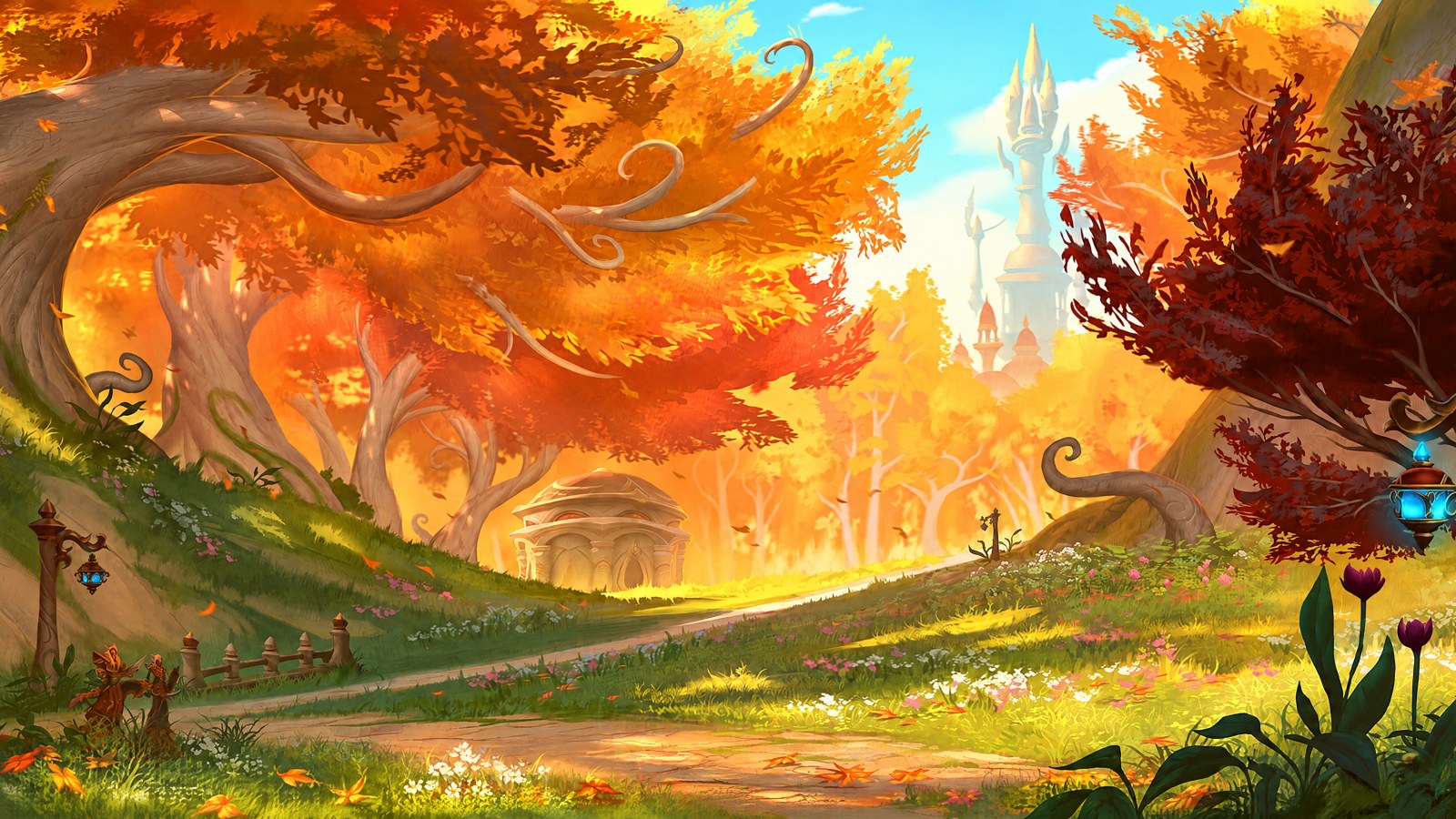 World Warcraft Midnight Autumnal Dreamscape — Autumn wallpaper