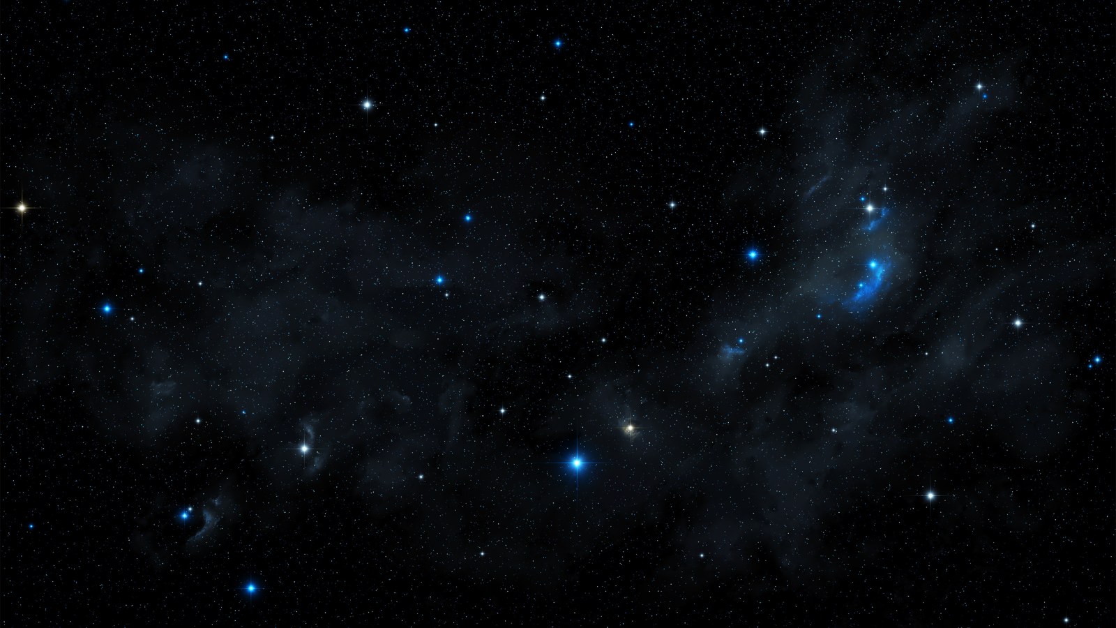 Galaxy in Deep Black Natural Light — Night Sky wallpaper