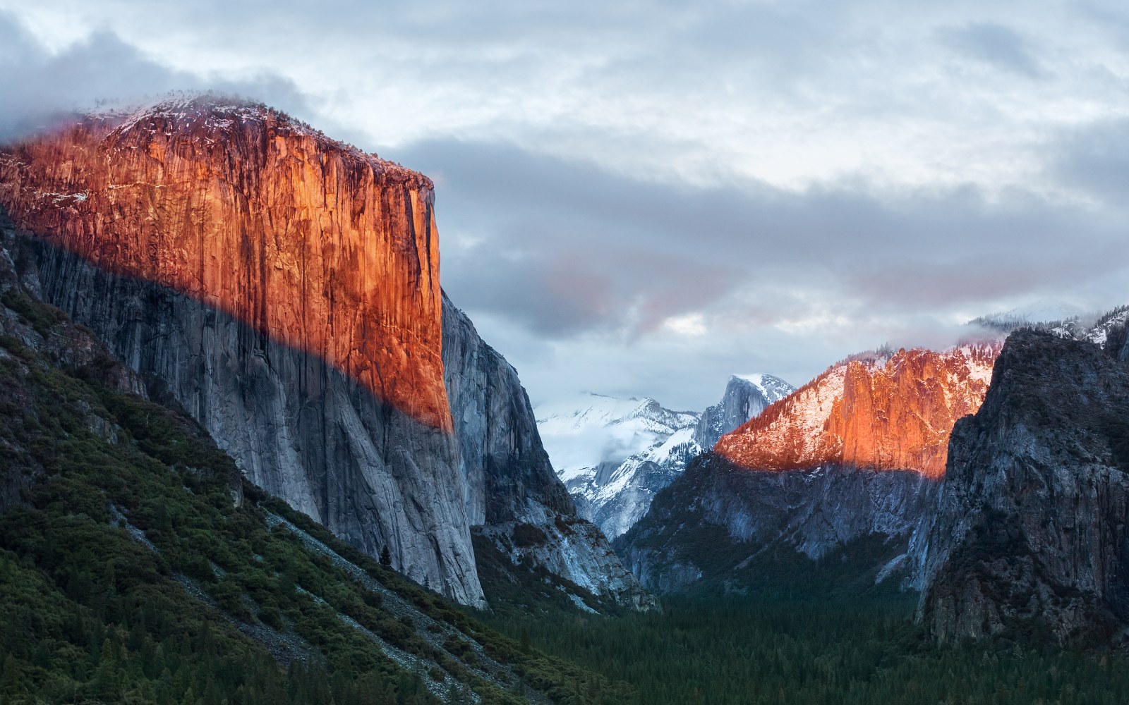 El Capitan at Golden Hour Wallpaper — Nature wallpaper