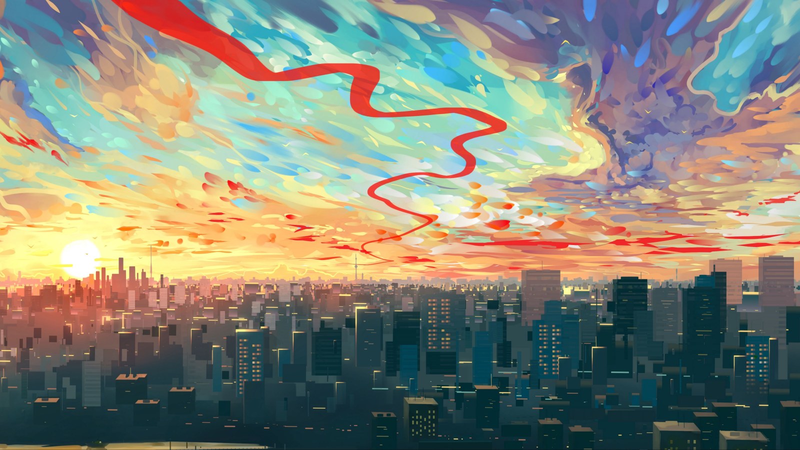 Sky Desktop Background 4K Wallpaper — City wallpaper