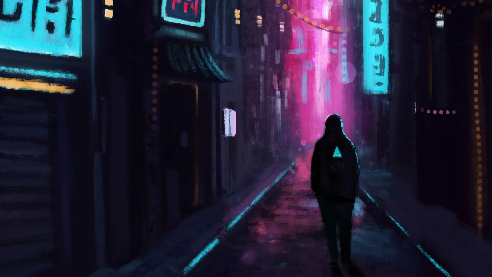 Neon City — City wallpaper