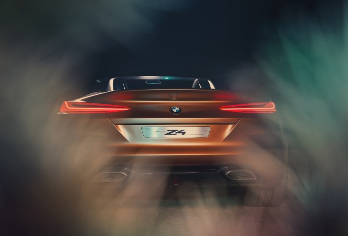 Bmw Concept Z4 Rear View 2017 Wallpaper — Cars wallpaper