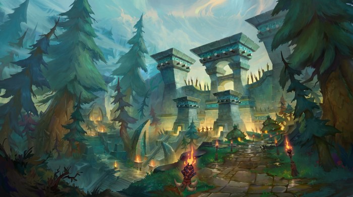 World Warcraft Midnight Ancient Forest — Forest wallpaper