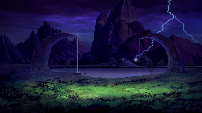 Illustrated Scene in Moody Natural Light — Anime wallpaper
