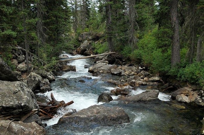 Cascade Creek in Grand Teton National Park — Waterfalls wallpaper