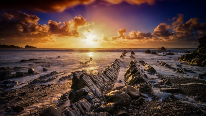 Sunset Scene — Nature wallpaper