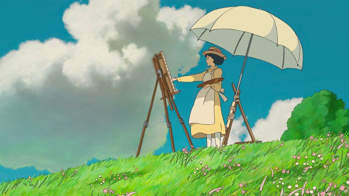 Sky of Studio Ghibli in Cool-Toned Tones — Anime wallpaper