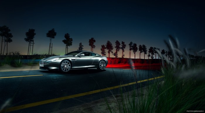 Aston Martin Db9 Gt Night Wallpaper — Cars wallpaper