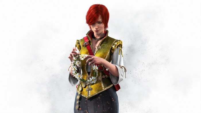 Red-Haired Heroine Portrait — Games wallpaper
