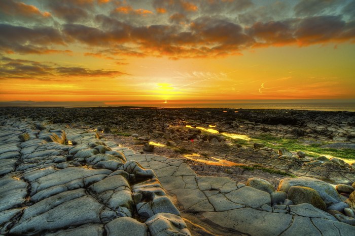 Clouds in Warm Brown Light — Sunsets & Sunrises wallpaper