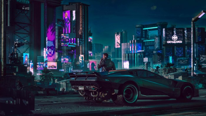 Cyberpunk City — Synthwave & Retrowave — City wallpaper