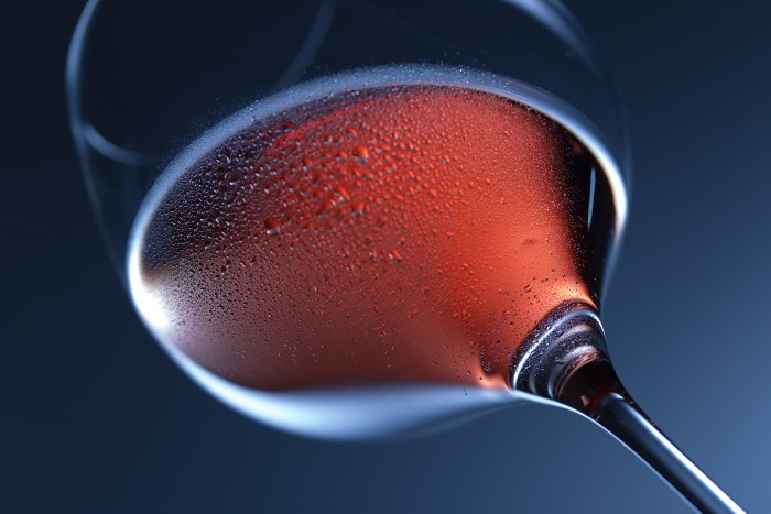 Red Wine Glass Close Up Wallpaper — Abstract wallpaper