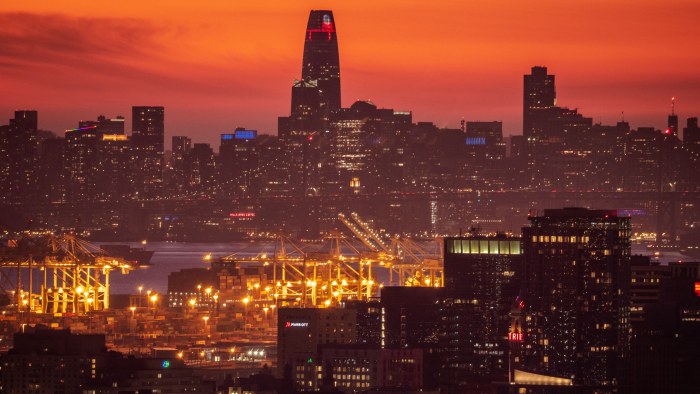 Cityscape in Warm Natural Light — City wallpaper